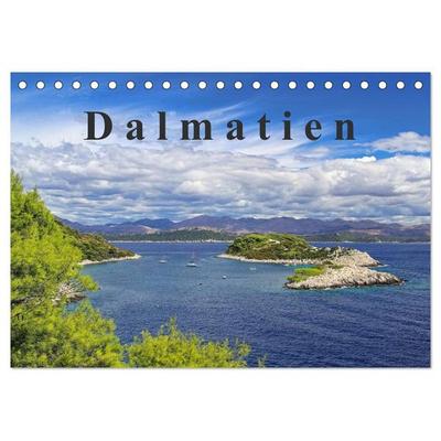 Dalmatien (Tischkalender 2026 DIN A5 quer), CALVENDO Monatskalender