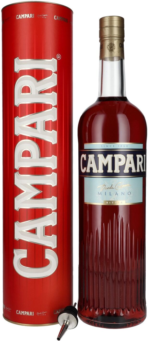 Campari Bitter 25% Vol. 3l in Geschenkbox mit Ausgießer