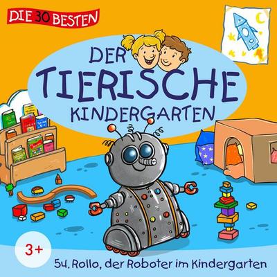 Folge 54: Rollo, der Roboter im Kindergarten - MS Urmel,Dieter Moskanne, Audio, 4069977252337
