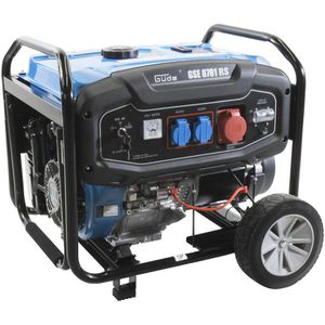 Güde Stromerzeuger GSE 8701 RS, Benzin, 3500 / 7800 W, Anschluss 2x 230V, 1x 400V