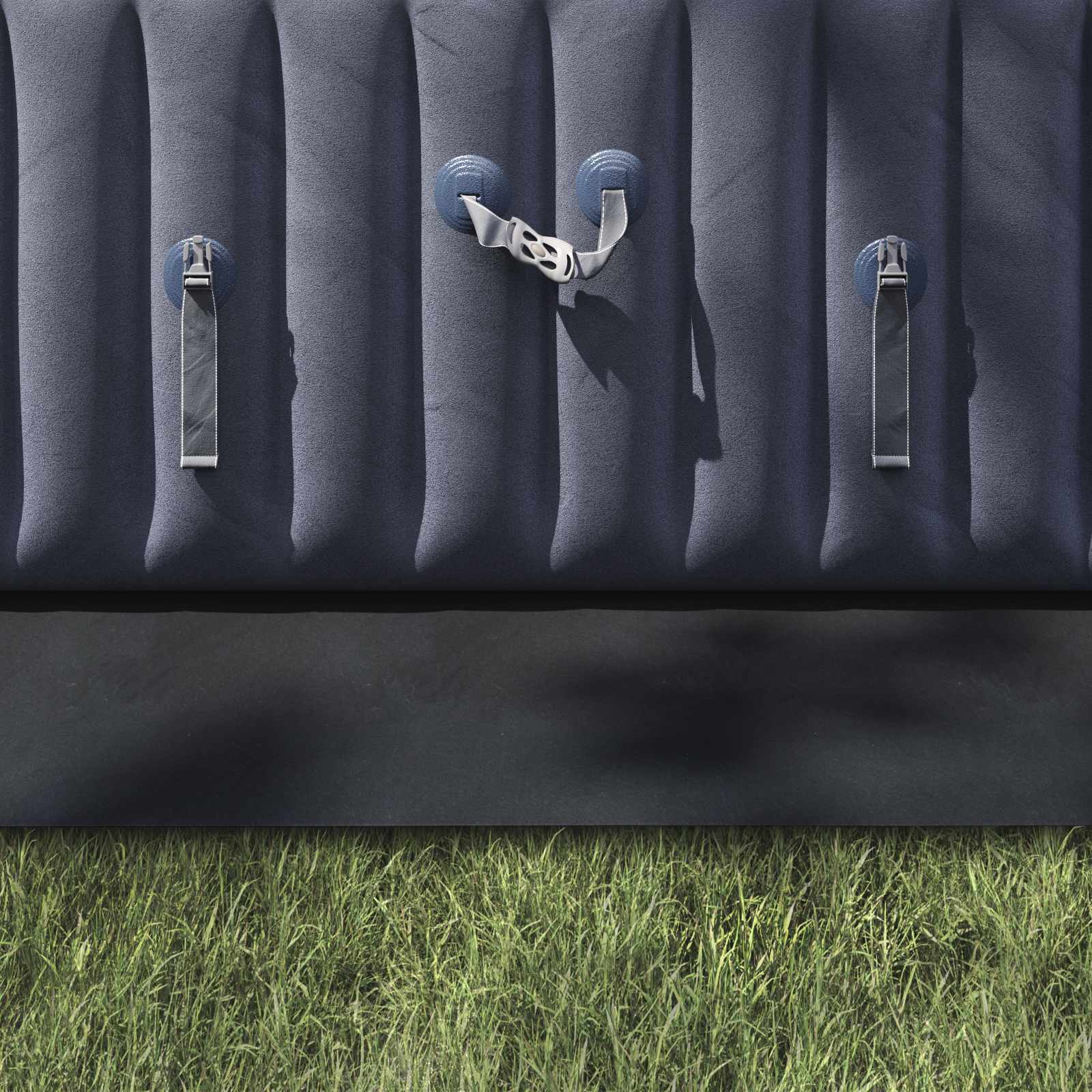 vidaXL Tapis de piscine 820 x 420 x 0,1 cm Rectangulaire Noir
