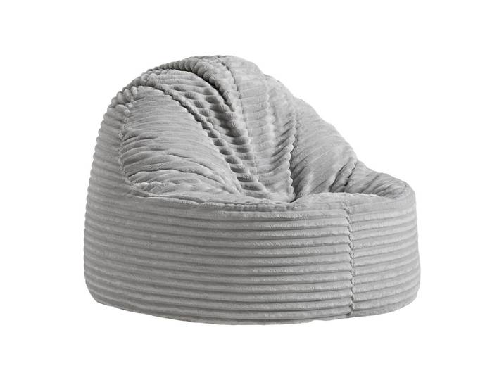 Sitzsack Verreto Hellgrau Cord