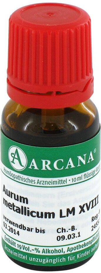 Aurum Metallicum Arcana Lm 18 Dilution