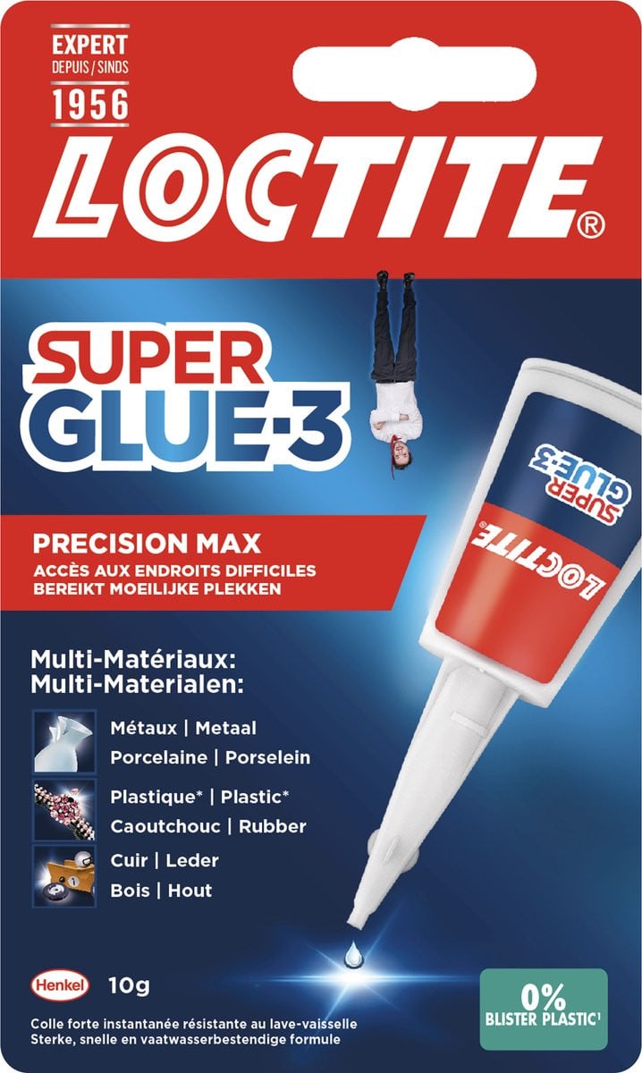 Loctite Precision Max Superlijm - Universele Secondenlijm voor Precisiewerk - 10 g