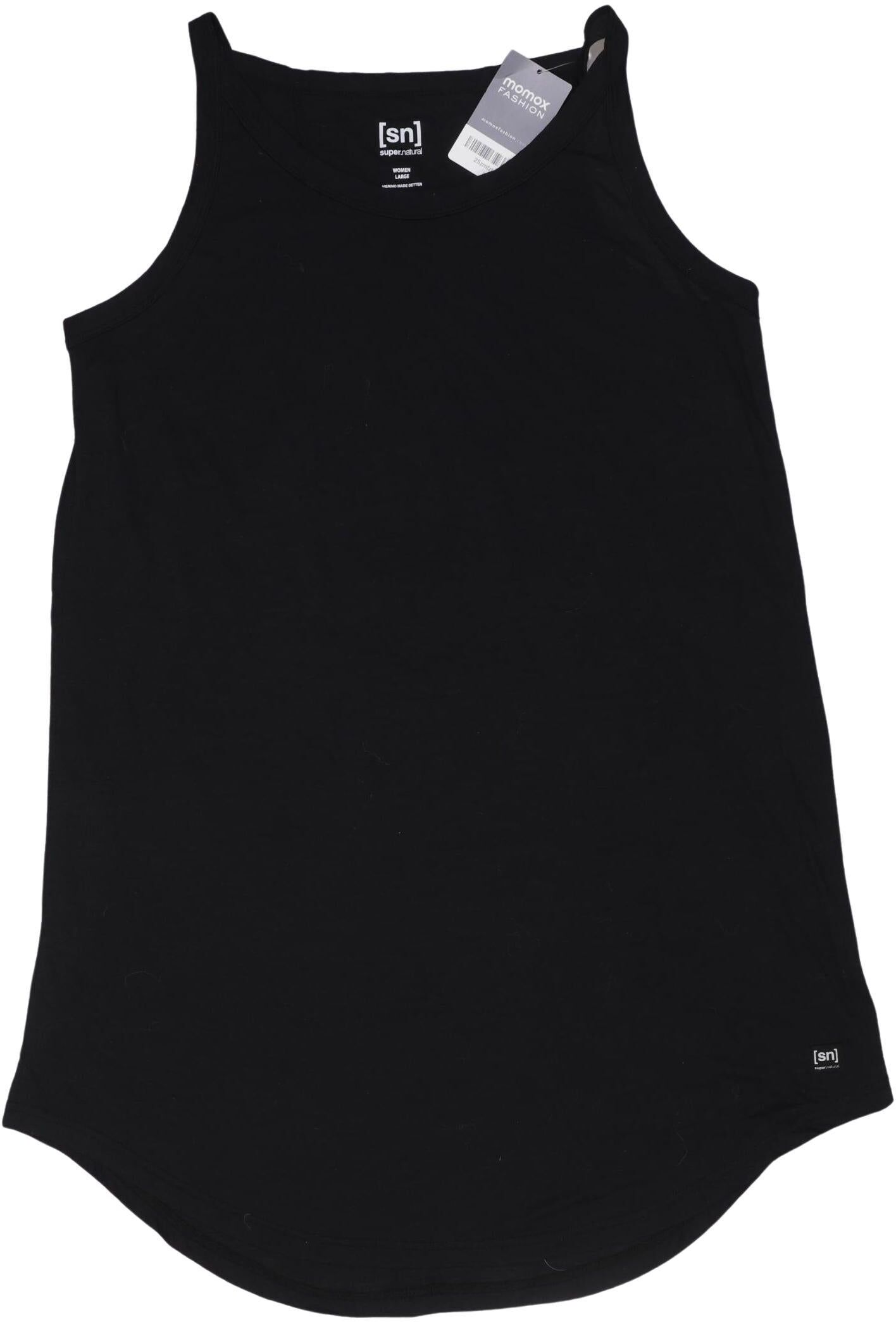 Super natural Damen Top, Schwarz, Gr. L, Merino - Second Hand