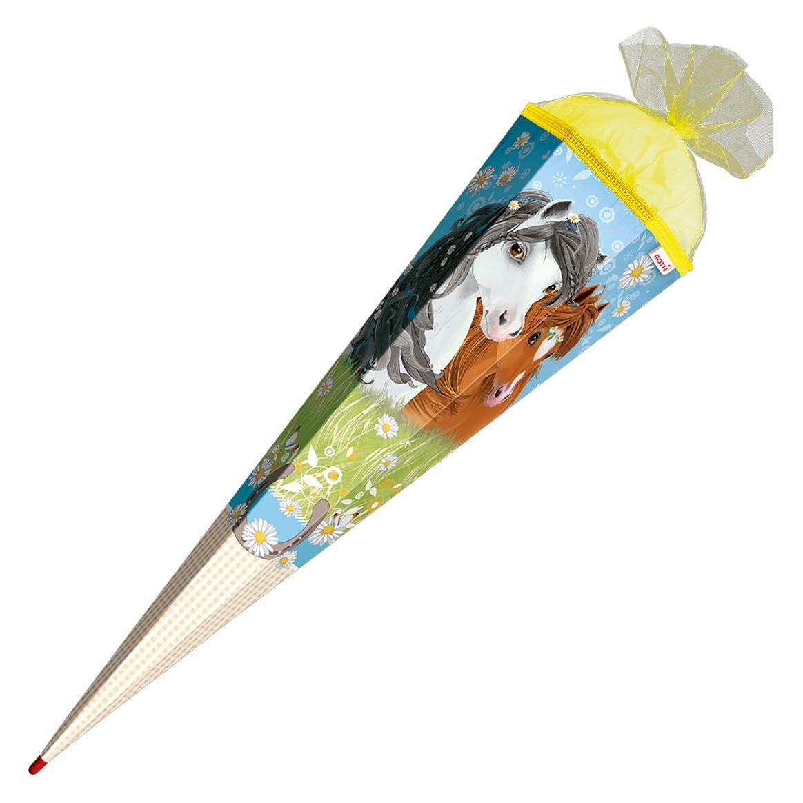 Roth Schultüte Blumenpferde mehrfarbig (85 cm, 1x) (10278790)