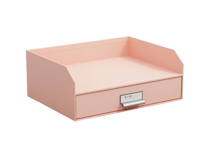 BIGSO BOX Büro-Organizer Walter - Farbe: dusty pink - Material: Papier/Metall - 794