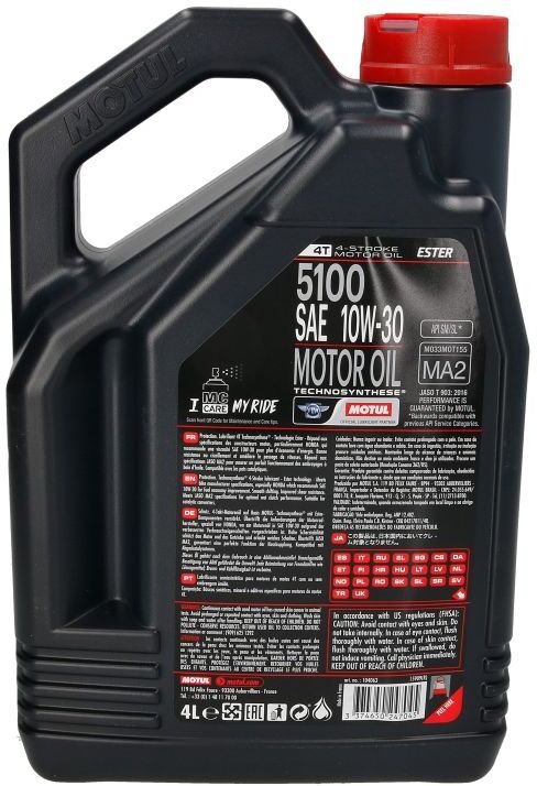 Motoröl MOTUL 104063 5100 10W30 4L