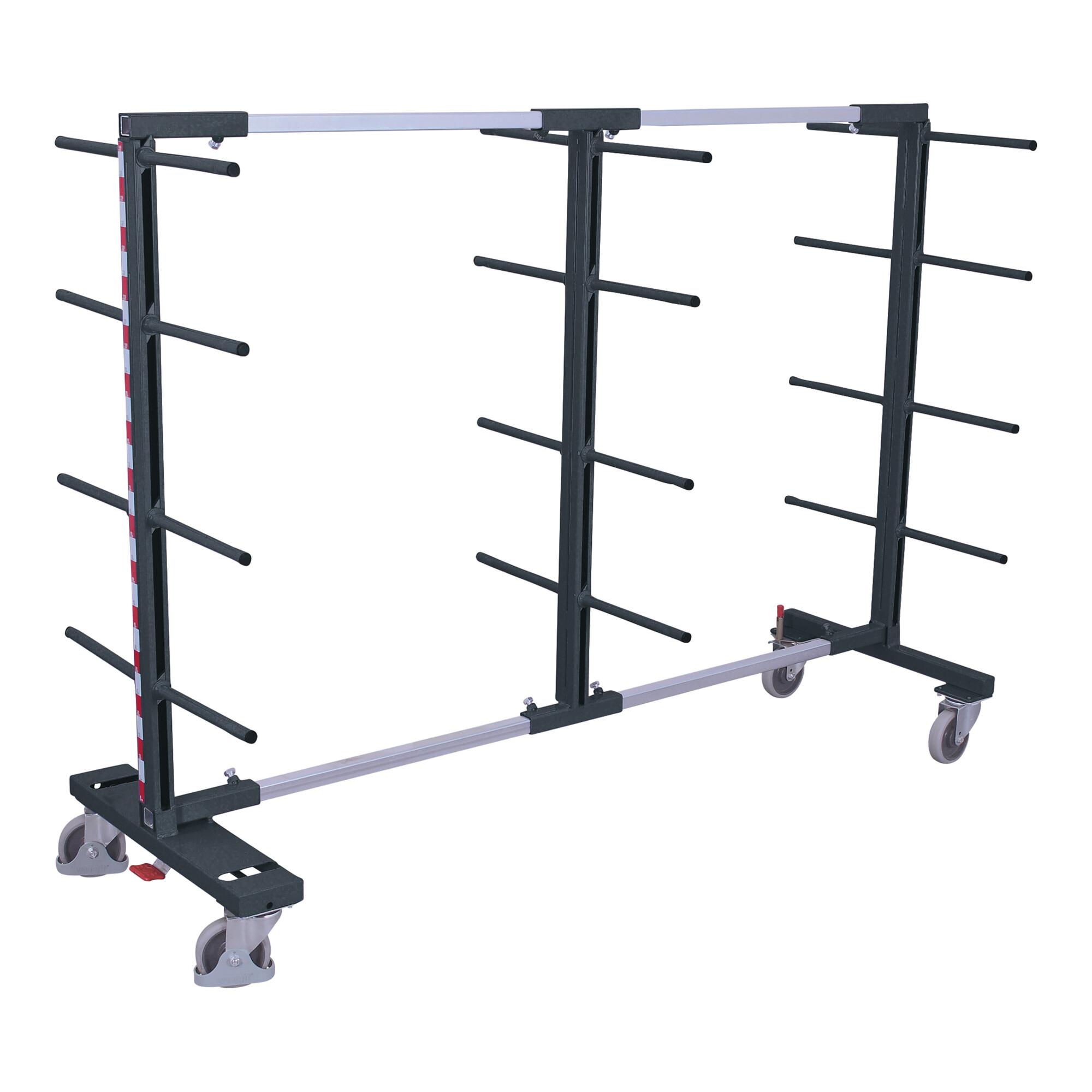 VARIOfit Tragarmwagen zweiseitig RAL 7016 (sw-310.007/AG)