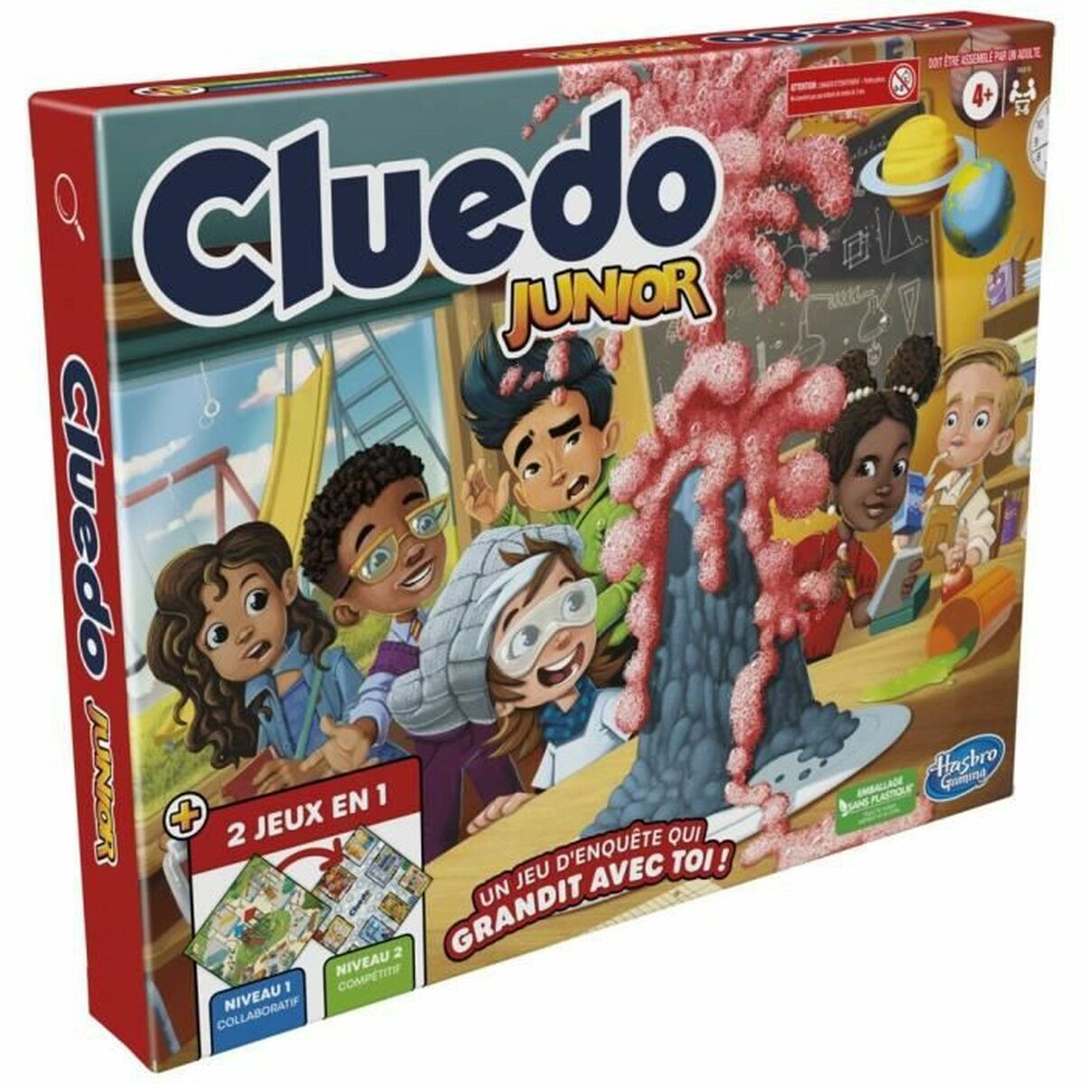 Hasbro Gaming Cluedo Junior voor 4 spelers