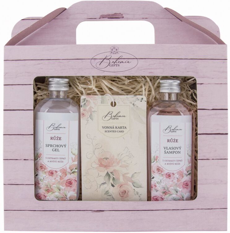 Bohemia Gifts Roses coffret cadeau arôme rose