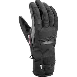 LEKI Herren Fingerhandschuhe He/Uni Cerro 3D, Größe 7.5 in Schwarz Schwarz
