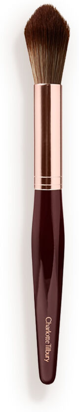 Powder & Sculpt Brush - Rose Gold & Night Crimson Charlotte Tilbury 679 Powder & Sculpt Brush Size: