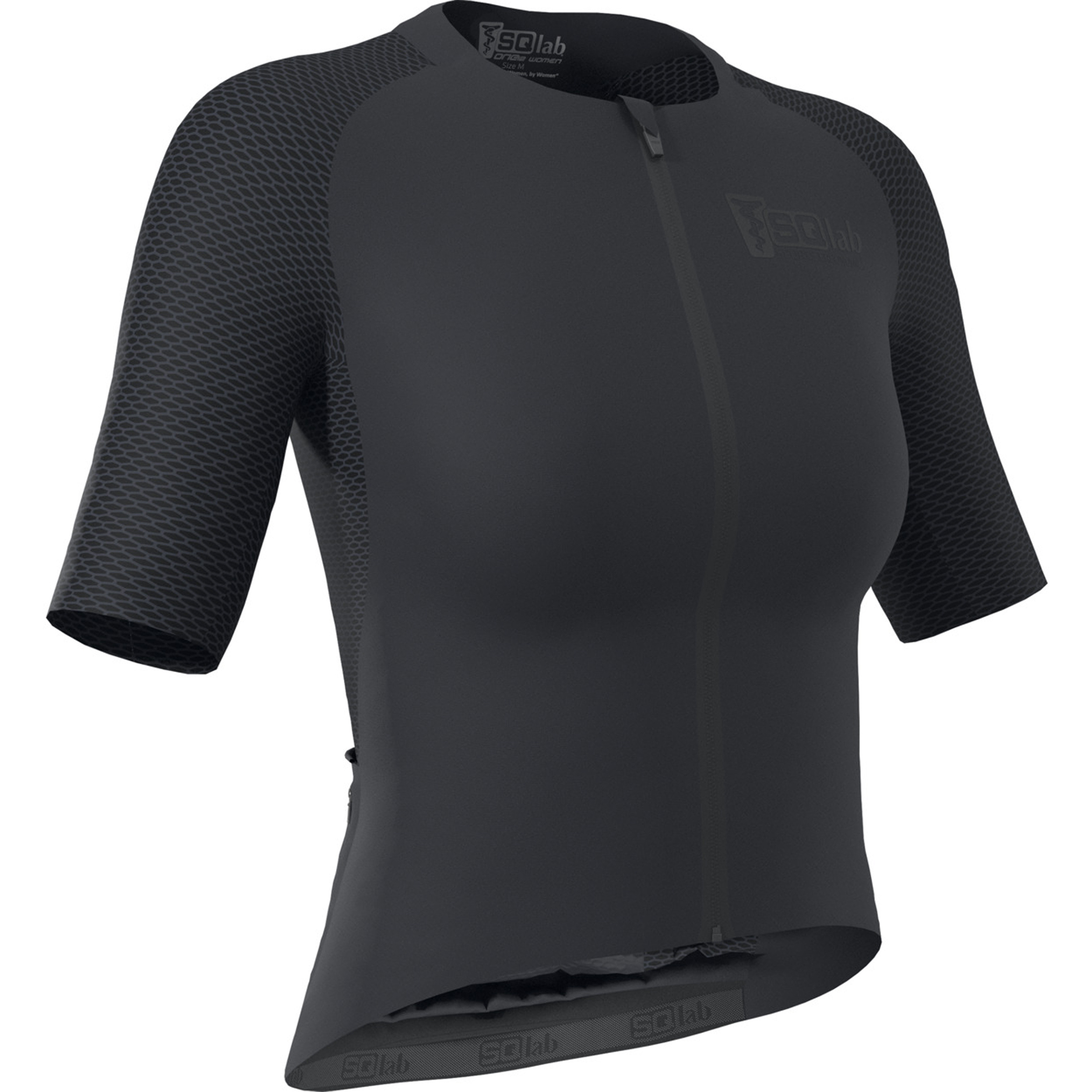 SQlab ONE12 Trikot Damen Radtrikots schwarz Größe XS Schnell trocknend