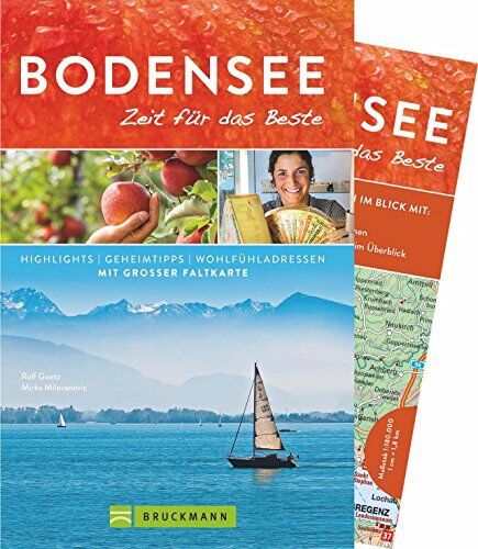 Rolf Goetz - Bodensee Reiseführer: Zeit für das Beste. Highlights – Geheimtipps – Wohlfühladressen. Die Bodensee-Region auf Radwegen und beim Wandern entdecken: ein Bruckmann Bodensee Führer, 2018 aktualisiert - Preis vom 10.10.2026 11:48:34 h