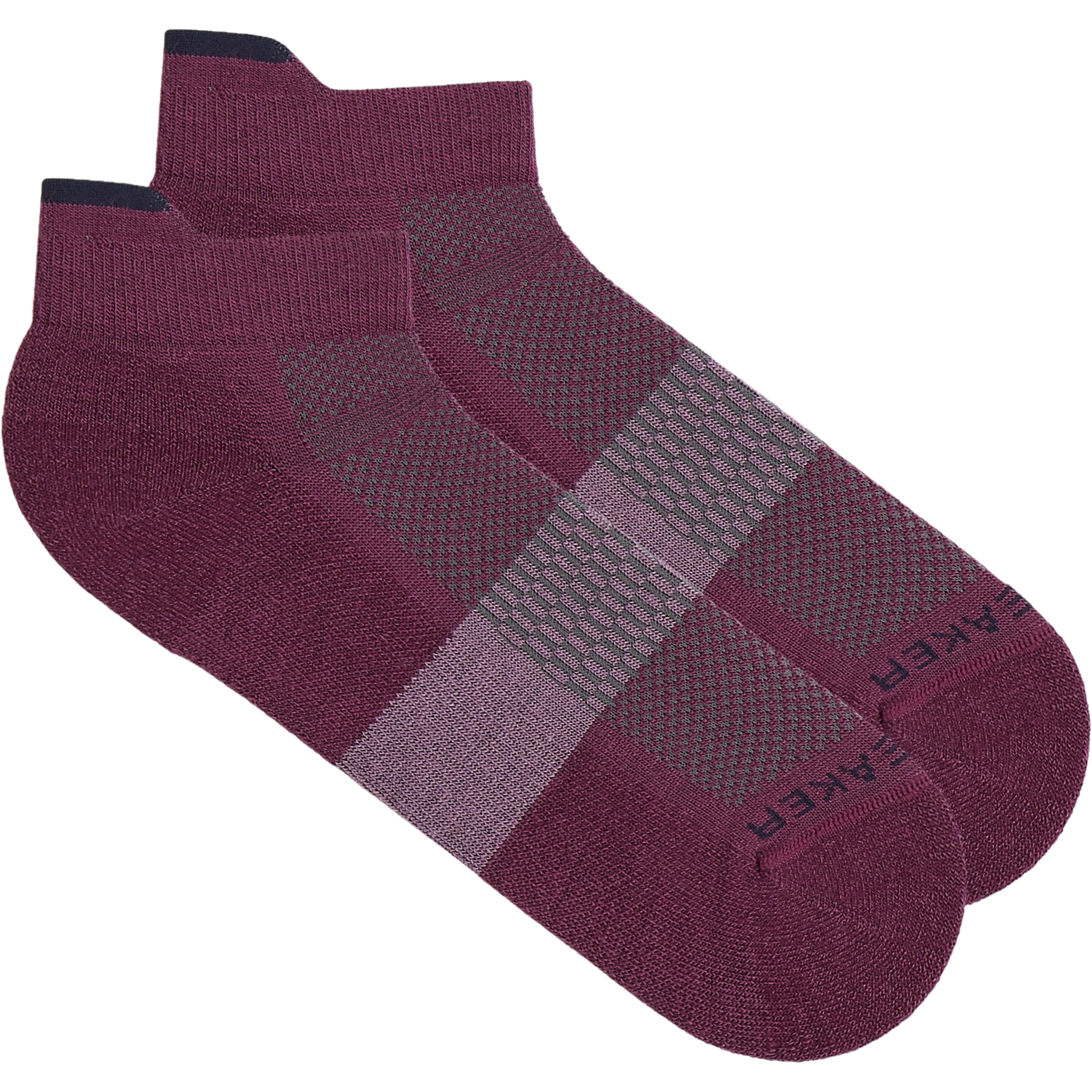 Icebreaker Multisport Light Micro Damen Fahrradsocken lila Größe 35 Rennrad | Laufen | Gravel Widerstandsfähig Merinowolle