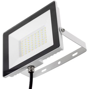 ChiliTec LED-Außenstrahler CTF-SLW 50, IP65 wasserdicht, 50 Watt / 4.098 Lumen, neutralweiß, 230 V