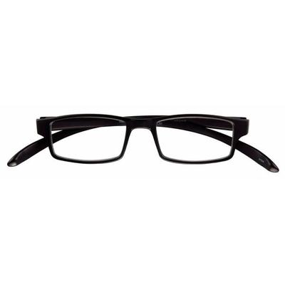 Lesebrille HANG OVER LIFE, schwarz, +2.50 dpt mit Etui