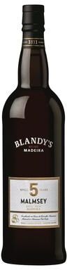 """Blandy's 5 Year Malmsey Rich Madeira Dessert Wine - Portugal"""