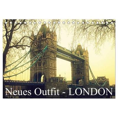 Neues Outfit - LONDON (Tischkalender 2027 DIN A5 quer), CALVENDO Monatskalender