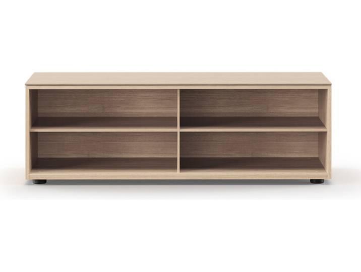 Sideboardelemente Edit Q Piure Eiche braun, Designer Studio Piure, 120x37.5x48 cm