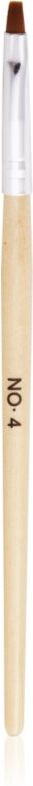 NEONAIL Wooden Brush pinceau pour l'application de produits en gel type No. 4 1 pcs