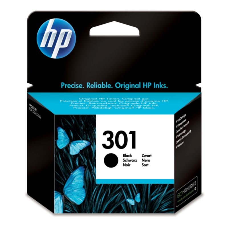 HP CH561EE / 301 Original Druckerpatrone Schwarz CH561EE#UUS