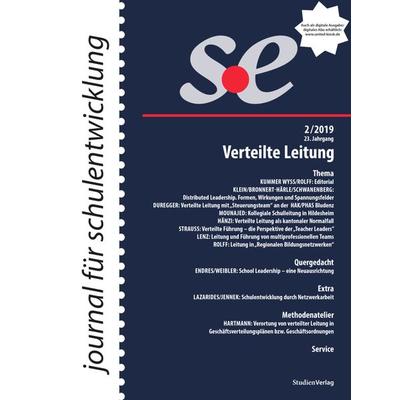 Journal für schulentwicklung 2/2019, Taschenbuch von , StudienVerlag, 978-3-7065-5950-8