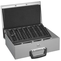 ALCO Geldkassette silber
