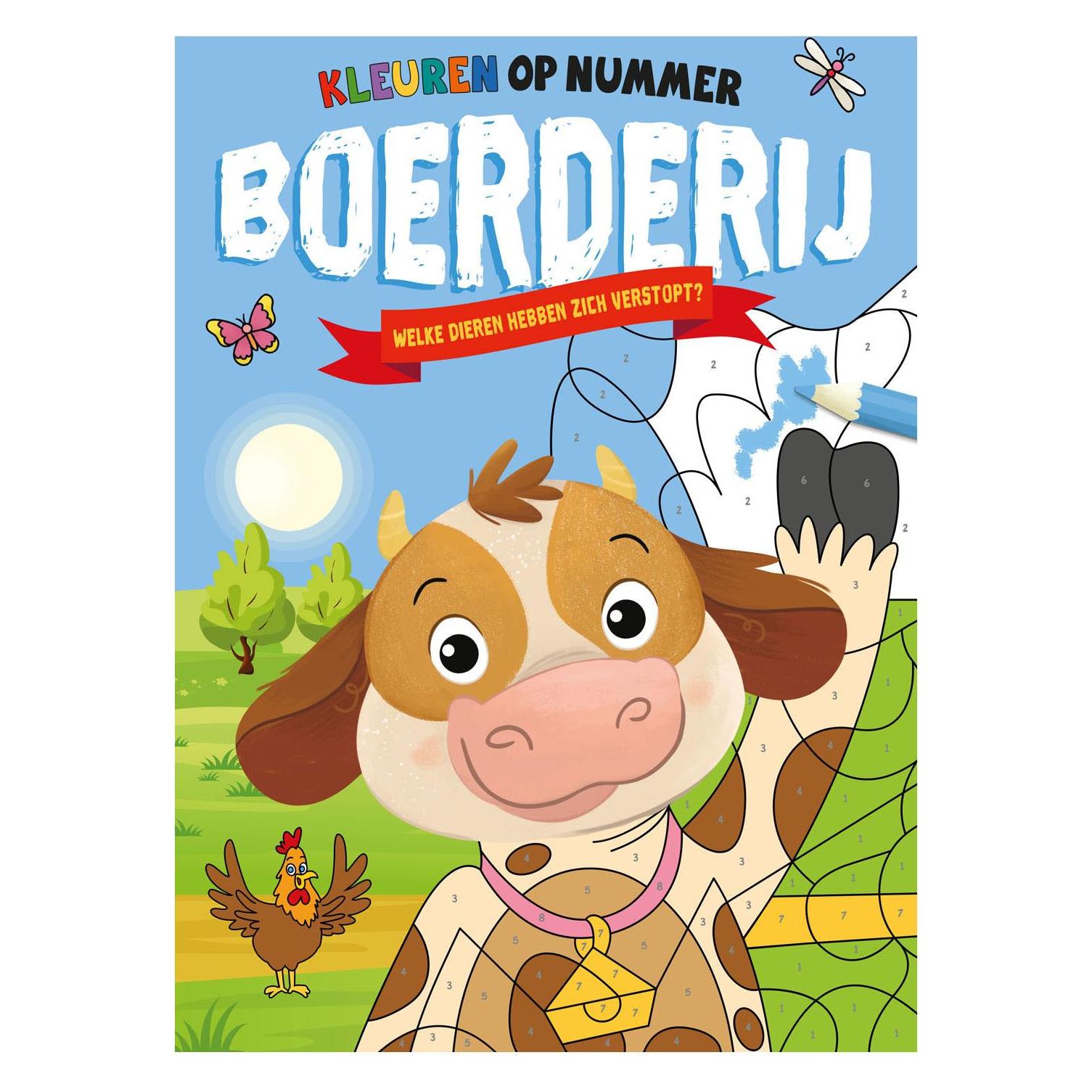 Rebo Bauernhof - Malen nach Zahlen (49044678)