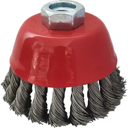 KS Tools Rostfreie Stahldrahttopfbürste 0,5mm - 340.0027