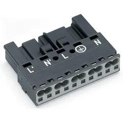 Wago 770-1175 Stecker,5-polig,Kod. L,dunkelgrau 7701175  - 50 Stück