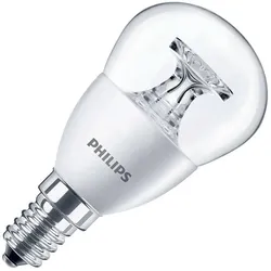 Philips | LED-Birne | Kleine Fassung E14 | Kugellampe | Hell | 45mm | 5,5W