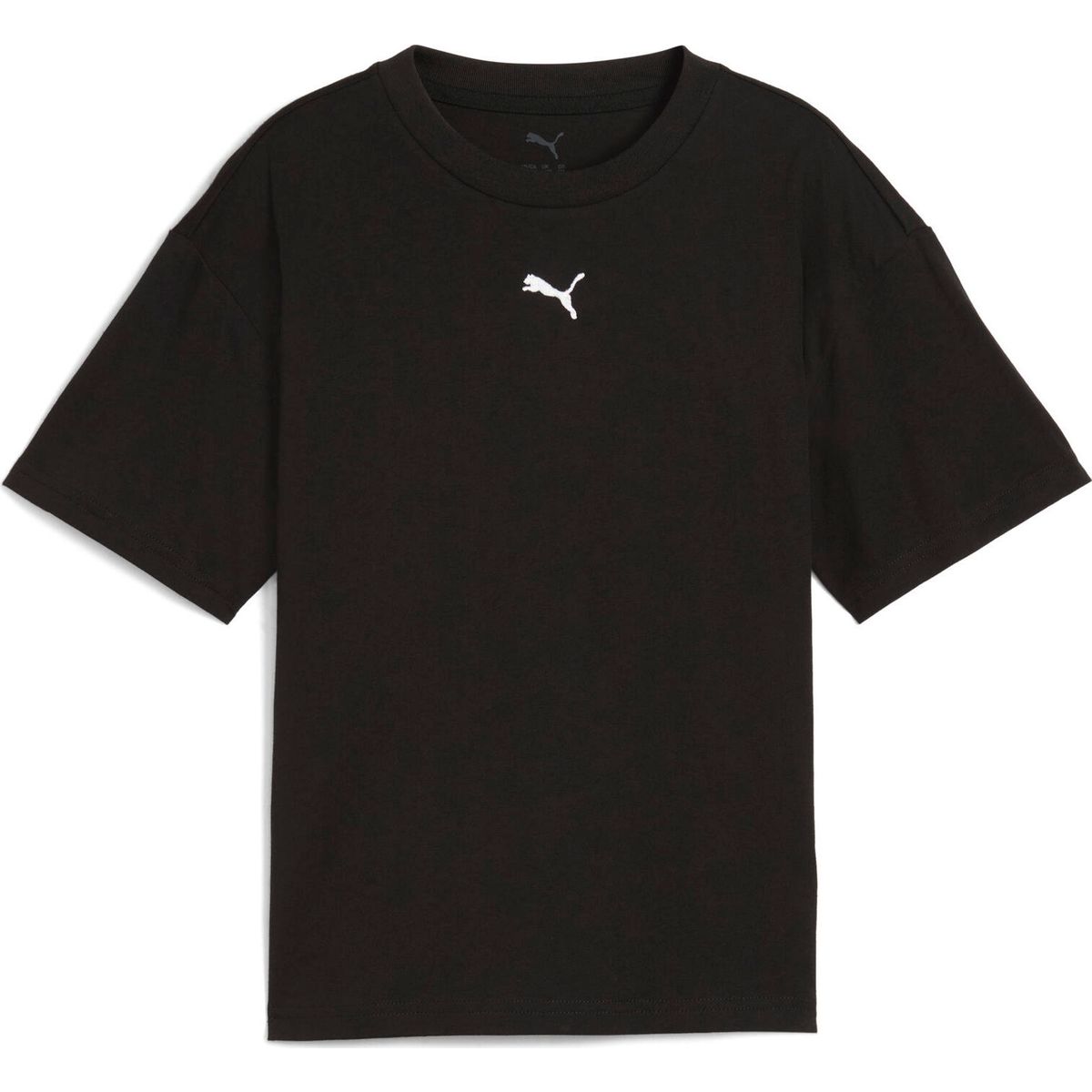 Puma Essentials Centered Cat Logo Boxy Tee G puma black (01) 128 685131-01-128