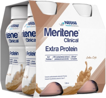 Meritene Clinical Extra Protein Café 4 x 200 ml