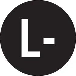 Leiterkennzeichnung, Gleichstrom Negativ, schwarz/weiß - 1 Bund = 100 Stk - 16 mm Folie selbstklebend