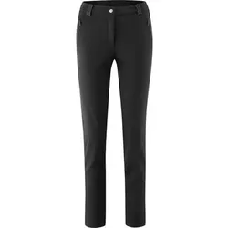 MAIER SPORTS Damen Hose Lapilli, Größe 46 in Schwarz Schwarz