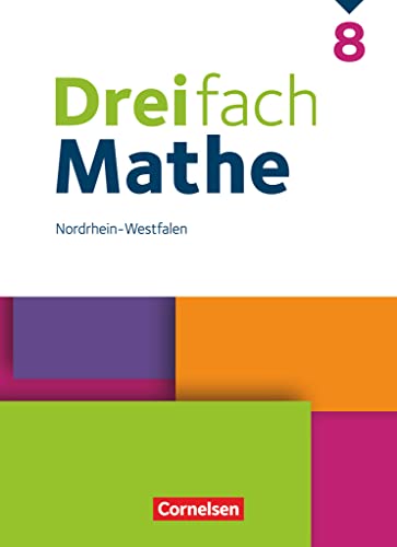 Udo Wennekers - Dreifach Mathe - Nordrhein-Westfalen - Ausgabe 2020/2022 - 8. Schuljahr: Schulbuch - Preis vom 16.10.2026 11:41:07 h