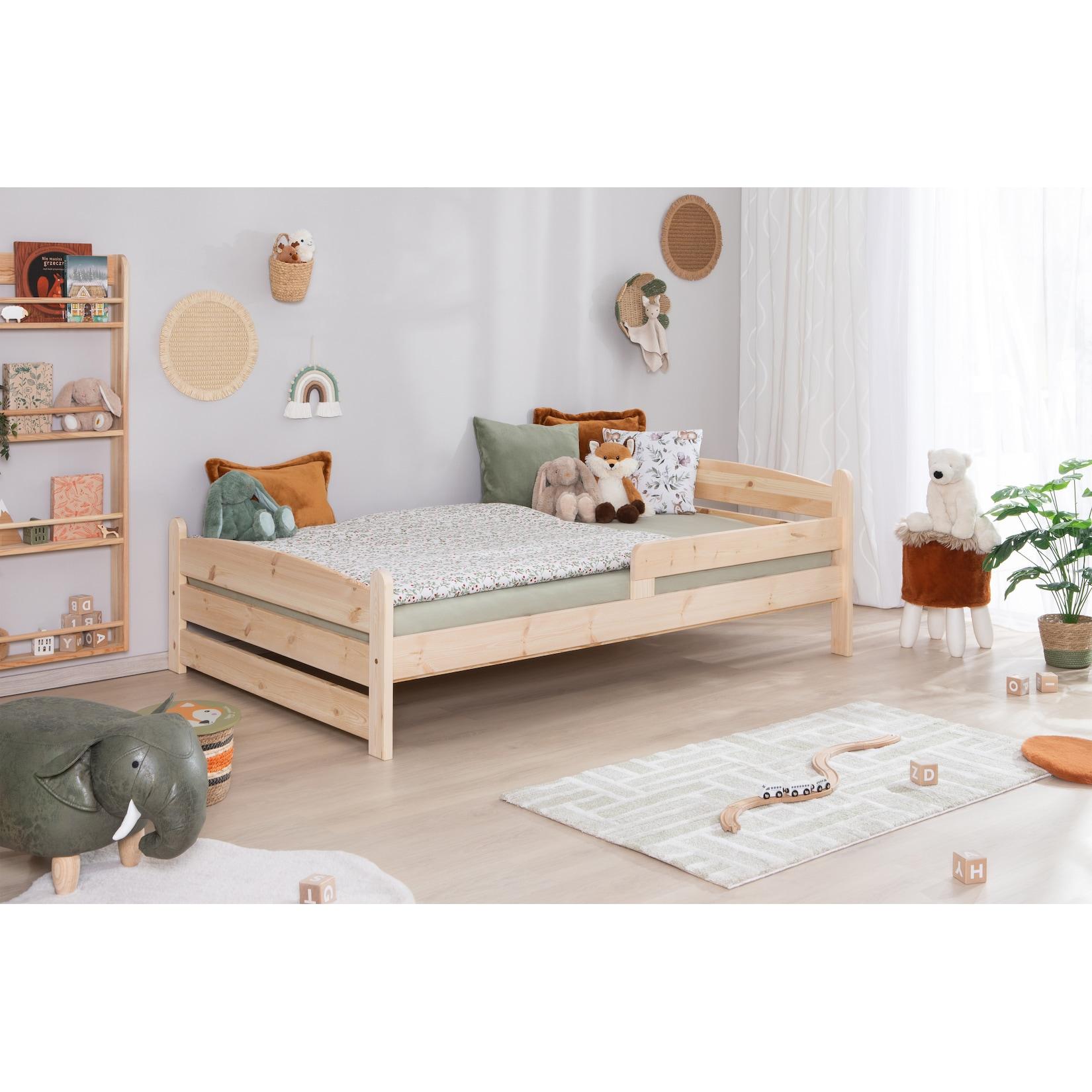 TiCAA Einzelbett „Mello“, Kinderbett, Jugendbett, Schlafzimmer, Kinderzimmer