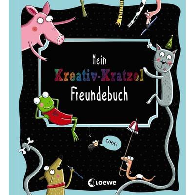 Mein Kreativ-Kratzel Freundebuch, Gebundene Ausgabe von , Loewe, 978-3-7432-0555-0