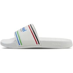 hummel Pool Slide Retro Badelatschen 9639 - white/multicolor 48