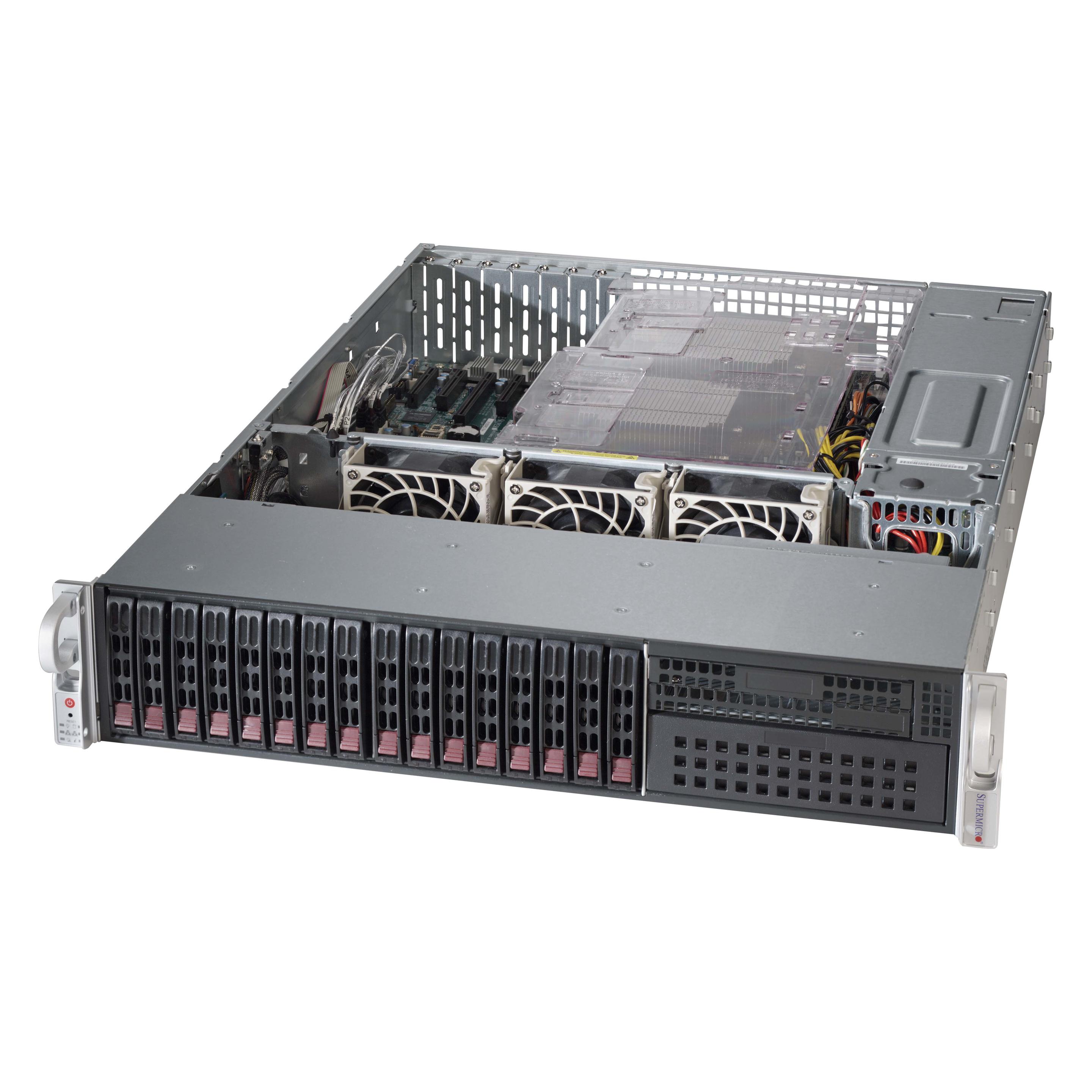 Supermicro Inc. CSE-213BAC8-R1K23LPB (Black) (CSE-213BAC8-R1K23LPB)