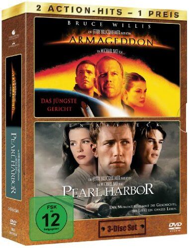 Michael Bay - Armageddon / Pearl Harbor [2 DVDs] - Preis vom 11.10.2026 03:10:56 h