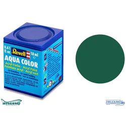 Revell Modellfarben Aqua Color Dunkelgrün matt 18ml 36139