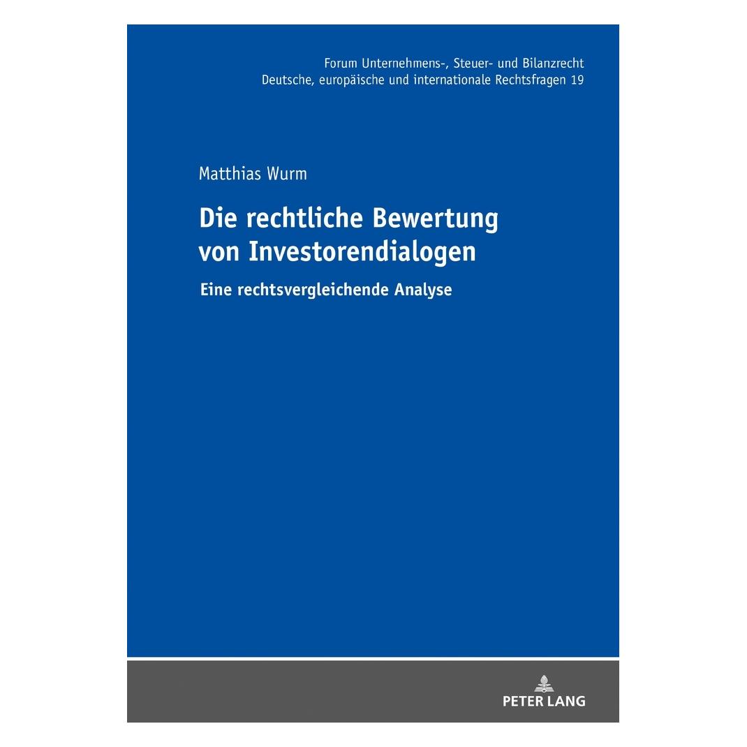 Peter Lang Wurm:Die rechtliche Bewertung von Inves (Deutsch, Hardcover, Matthias Wurm) (67841012)
