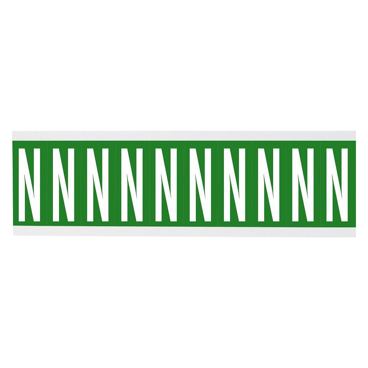 Brady CNL1 Series Etiketten mit Zahlen und Buchstaben (CNL1G N)
