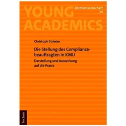 Die Stellung des Compliancebeauftragten in KMU, Fachbücher von Christoph Strieder