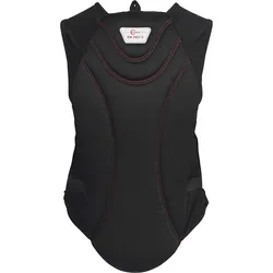 Covalliero Kerbl Rückenprotektor Protecto Soft Sicherheitsweste schwarz für Erwachsene, Größe: L