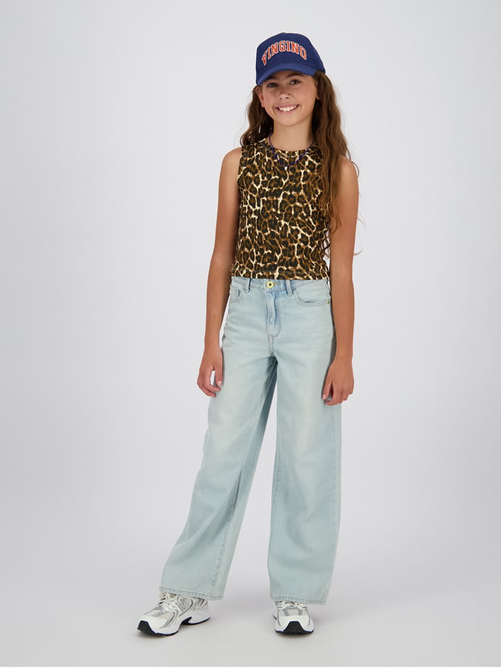 Vingino Top "Icon" in Beige/ Braun - 164