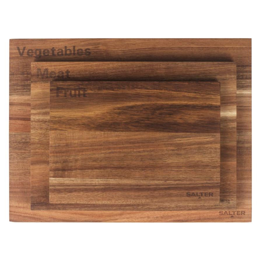 Salter BW14740 Acacia 3 Piece Chopping Board Set (BW14740)